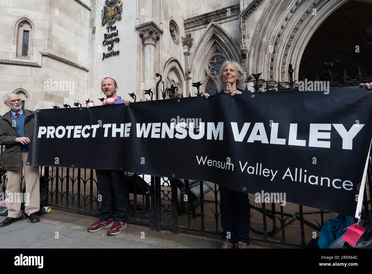 London, UK. 10 May, 2023. Supporters of Dr Andrew Boswell at the Royal