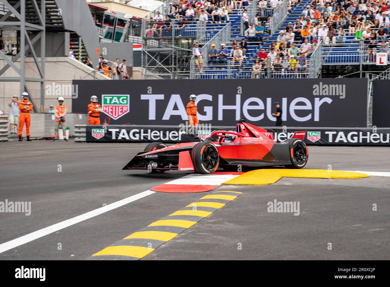 Jake Dennis (Avalanche Andretti team) competes during the 2023 Monaco