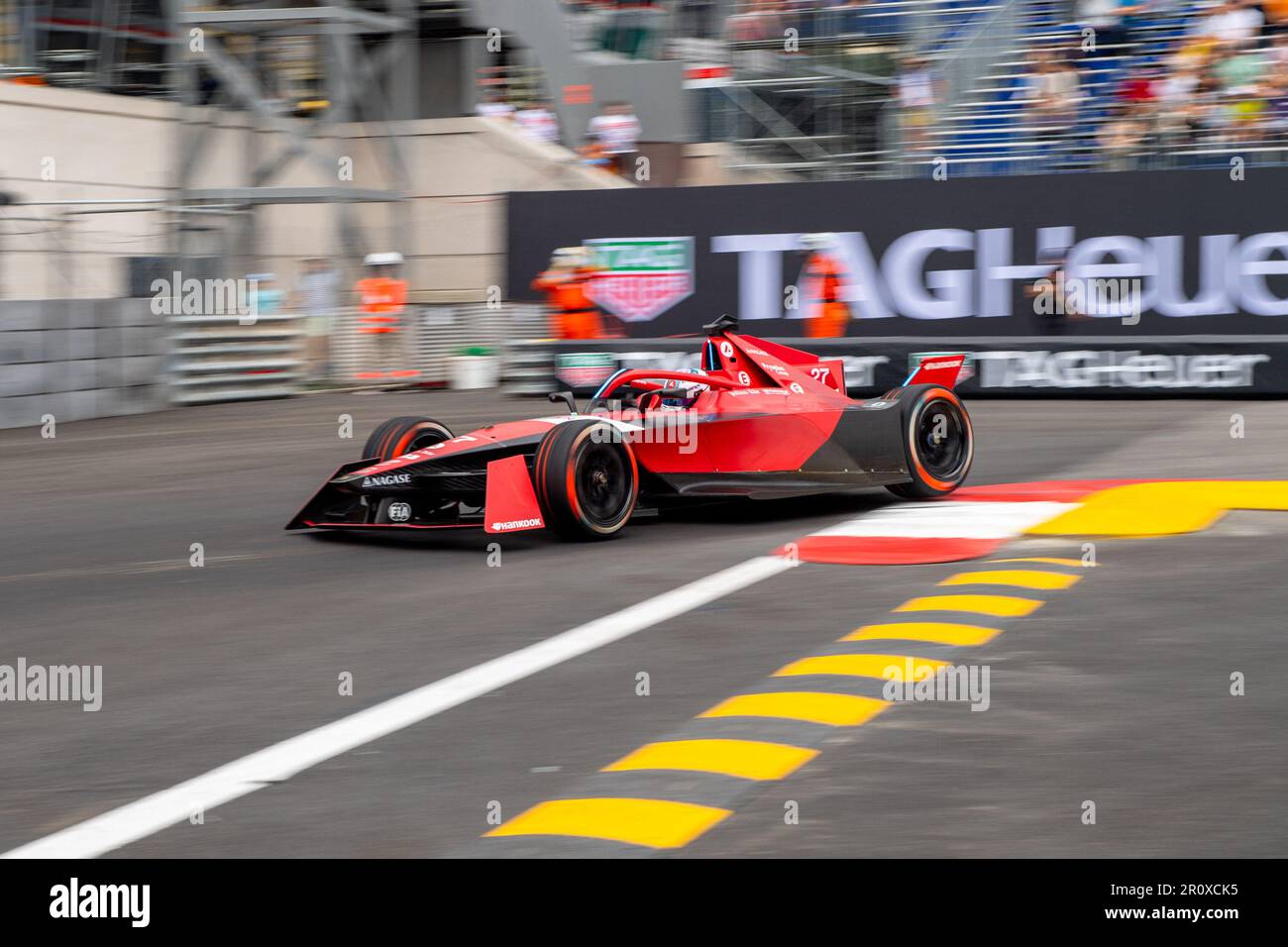 Jake Dennis (Avalanche Andretti team) competes during the 2023 Monaco