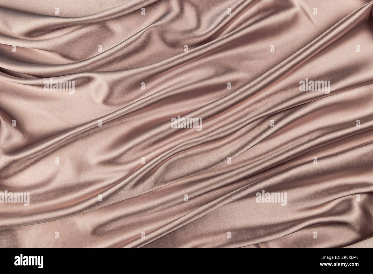 Texture Background Pattern Brown Silk Fabric Abstract Background Of Luxury  Fabrics Or Liquid Waves Or Wavy Creases Smooth Elegant Golden Silk Or Satin  In Sepia Toned Retro Style Stock Photo - Download