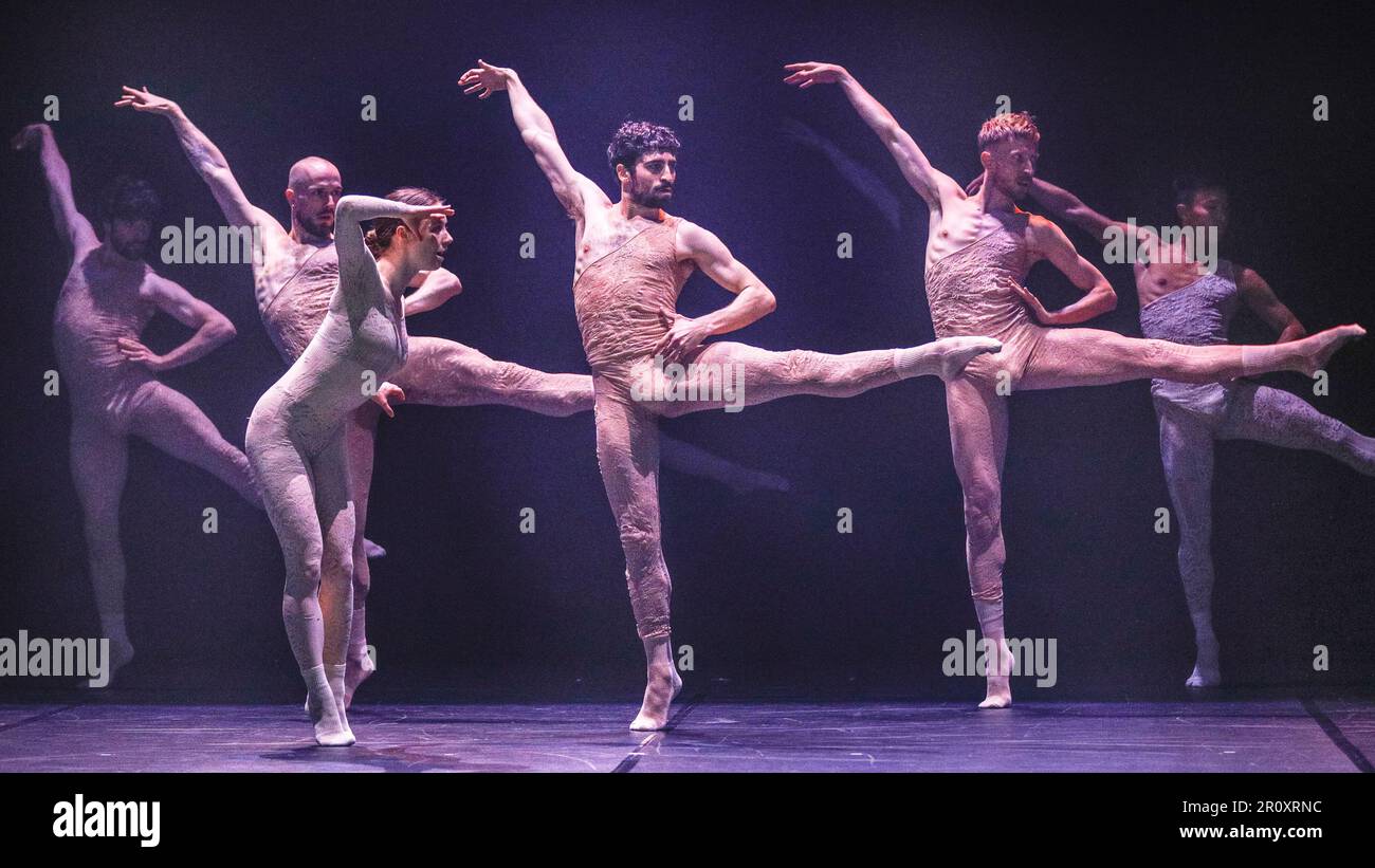 London, UK. 10th May, 2023. A dress rehearsal scene from SAABA ...
