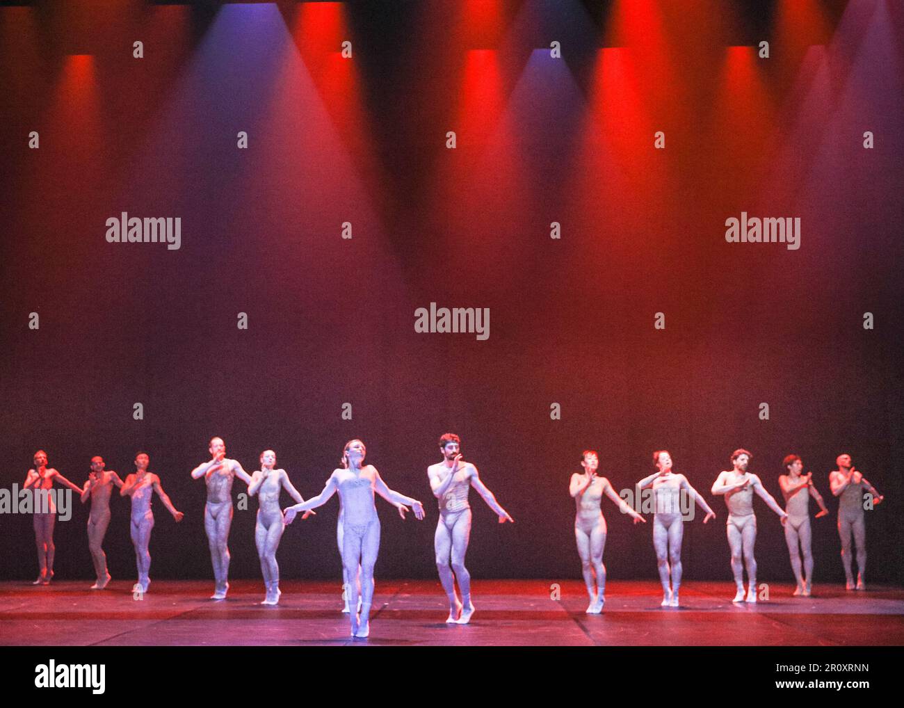 London, UK. 10th May, 2023. A dress rehearsal scene from SAABA ...