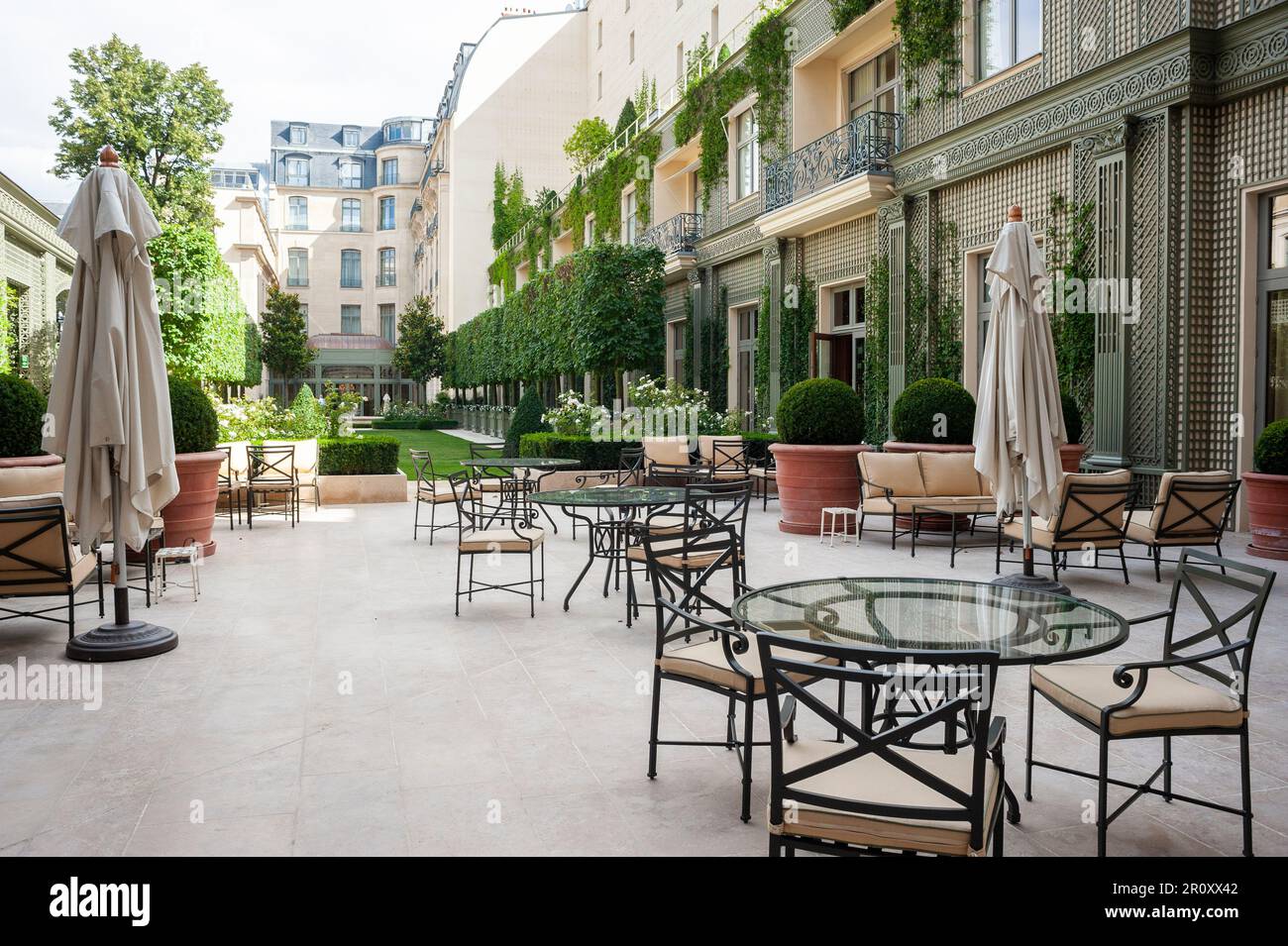 Paris, France, Hotel Le Ritz, Views, Luxury Building Stock Photo