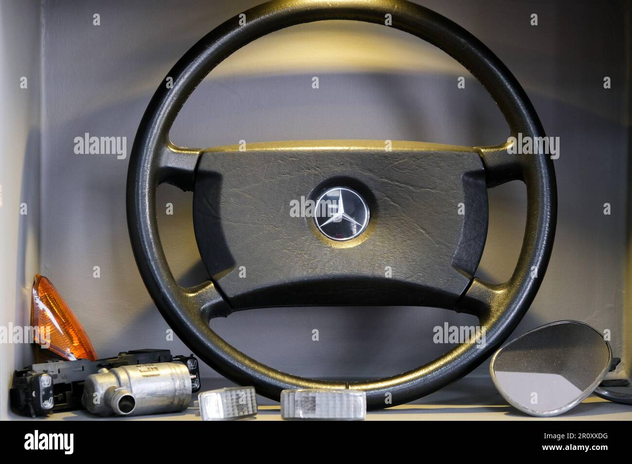 Mercedes steering wheel isolated hi-res stock photography and images - Alamy