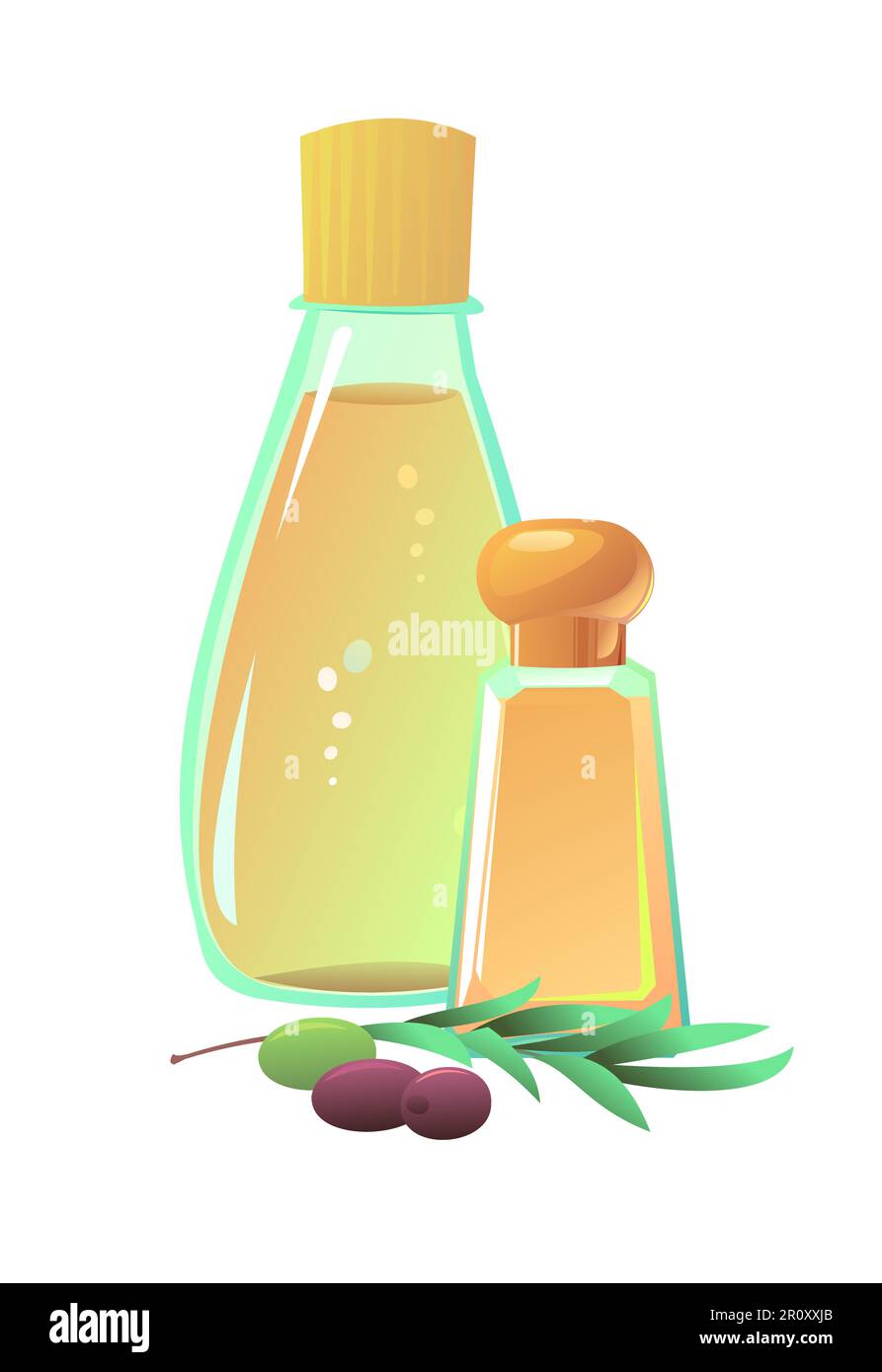 Objects natural olives oils. Still life. Extracted from nuts and plant