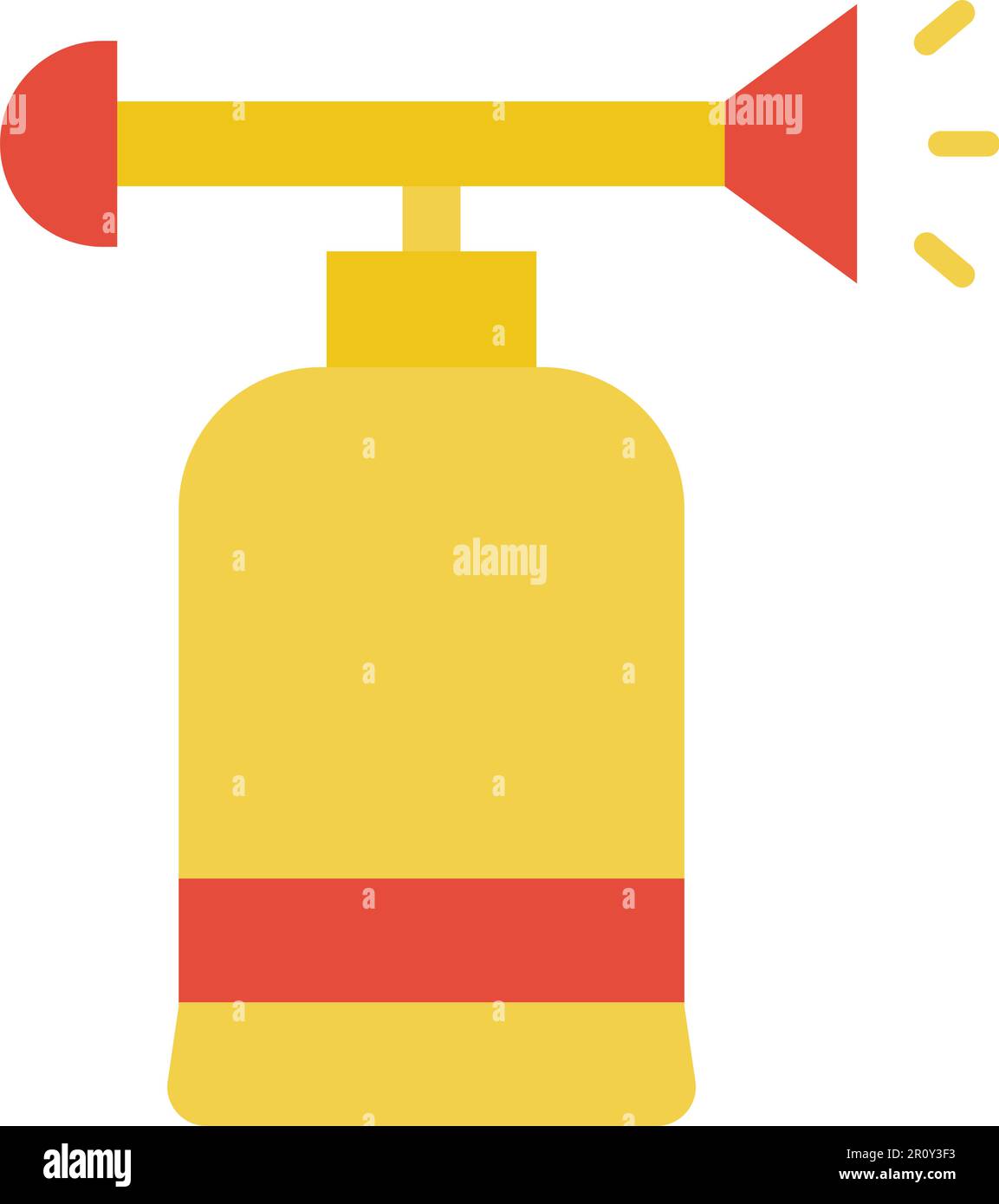 Air Horn icon vector image. Suitable for mobile apps, web apps and print media. Stock Vector