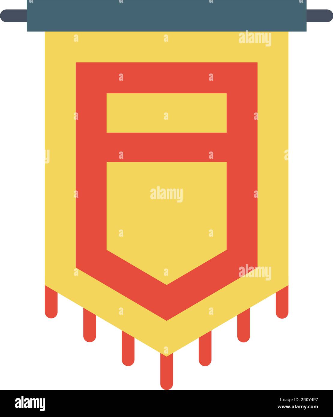 Banner icon vector image. Suitable for mobile apps, web apps and print media. Stock Vector