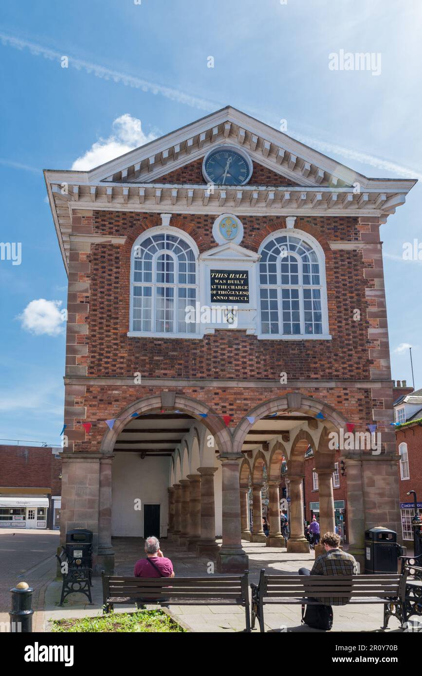 Tamworth Town Hall in Market Street, Tamworth, Staffordshire Stock