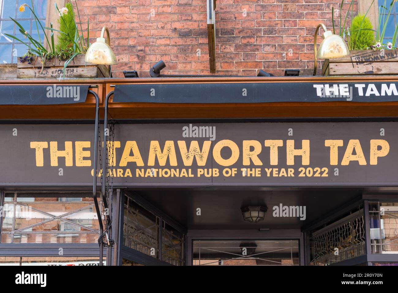 The Tamworth Tap CAMRA national pub of the year in Tamworth, Staffordshire Stock Photo