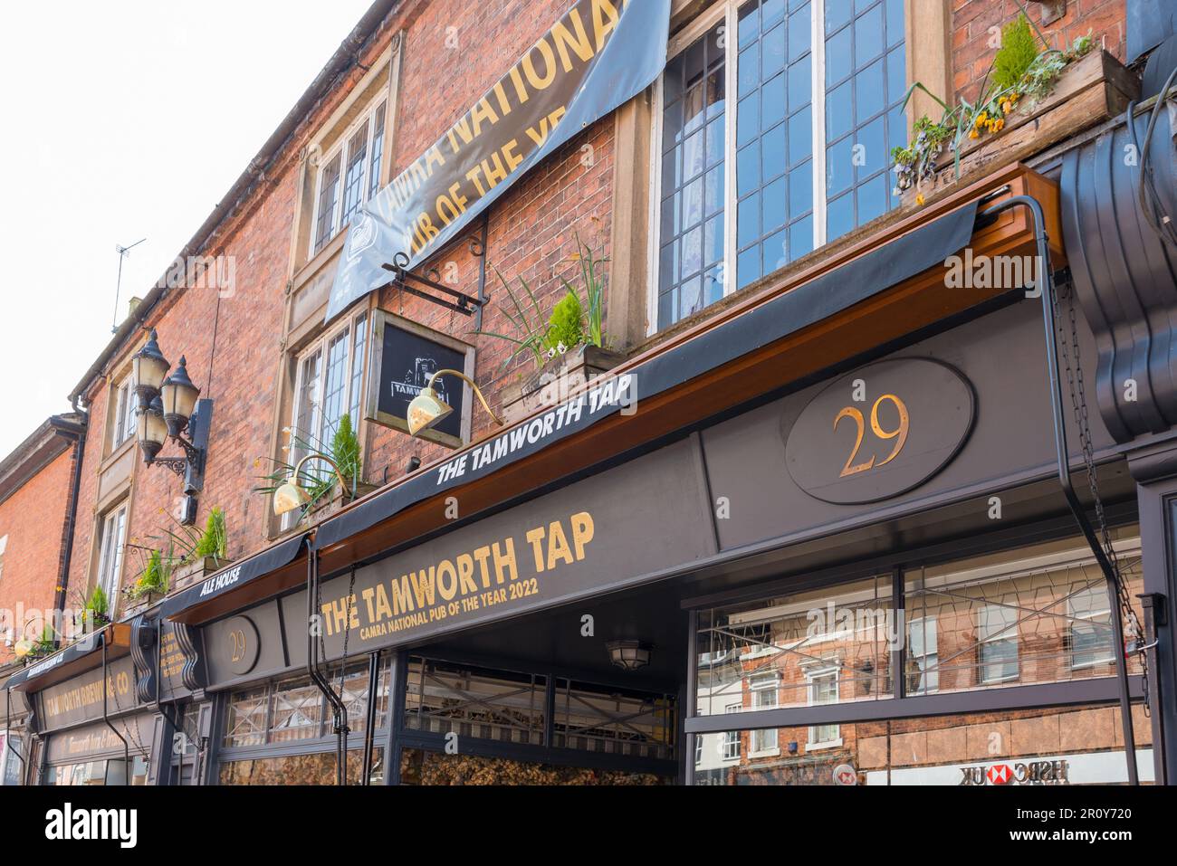The Tamworth Tap CAMRA national pub of the year in Tamworth, Staffordshire Stock Photo