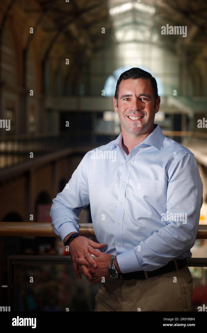 Bart Stephens, managing partner of Blockchain Capital, stands for a  portrait on Tuesday, March 28, 2017 in San Francisco, Calif. Blockchain  Capital is the only venture capital firm in the country that