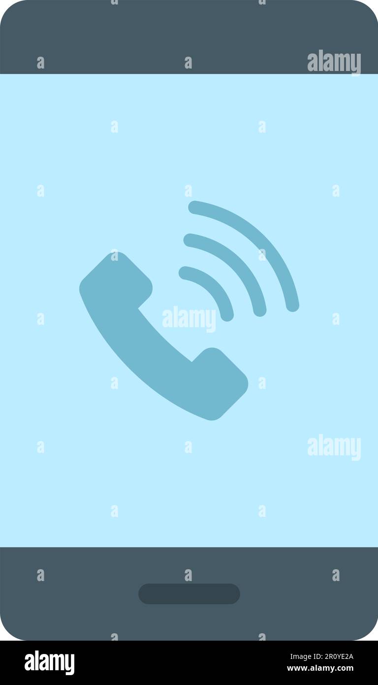 Dial Call icon vector image. Suitable for mobile apps, web apps and print media. Stock Vector