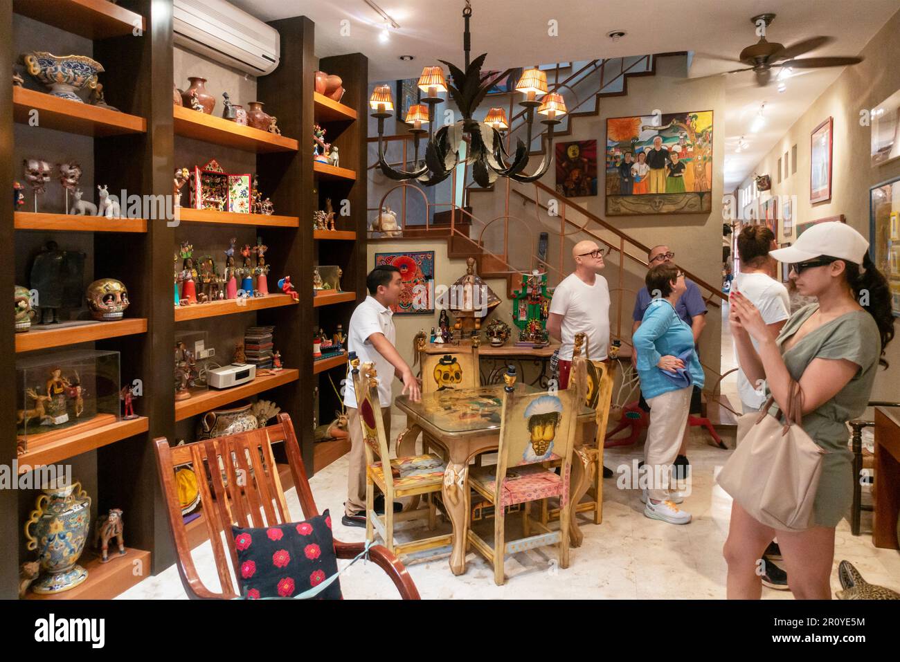 Casa de los Venados museum in a private home with a collection of