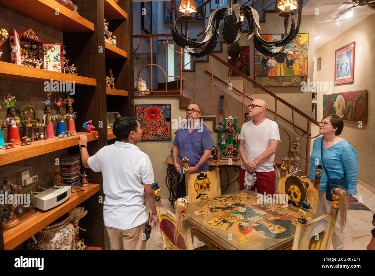 Casa de los Venados museum in a private home with a collection of