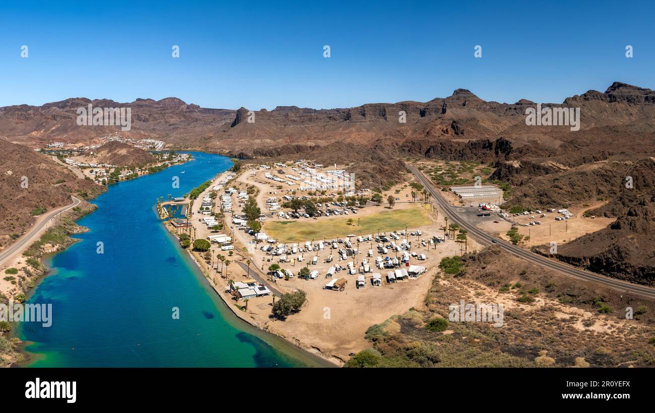 Colorado River near Parker Stock Photo Alamy
