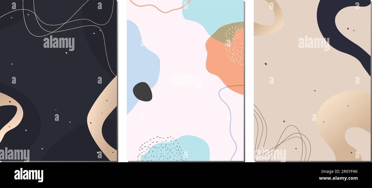 elegant abstract background, trendy universal minimal abstract background Stock Vector