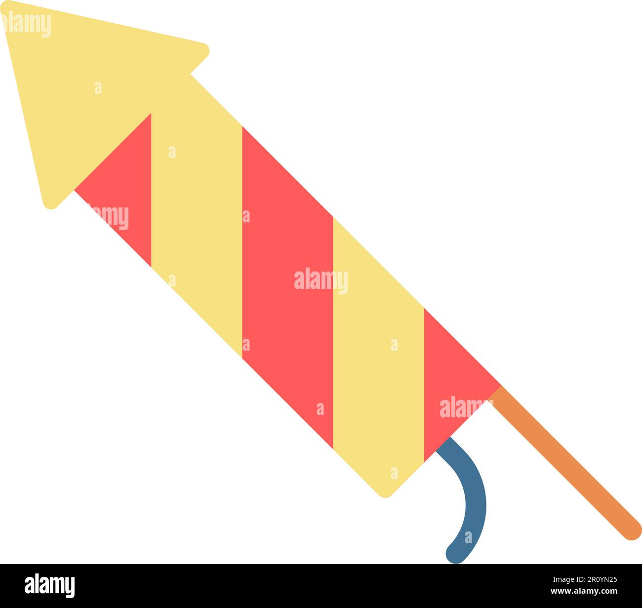 Firecracker icon vector image. Suitable for mobile apps, web apps and print media. Stock Vector