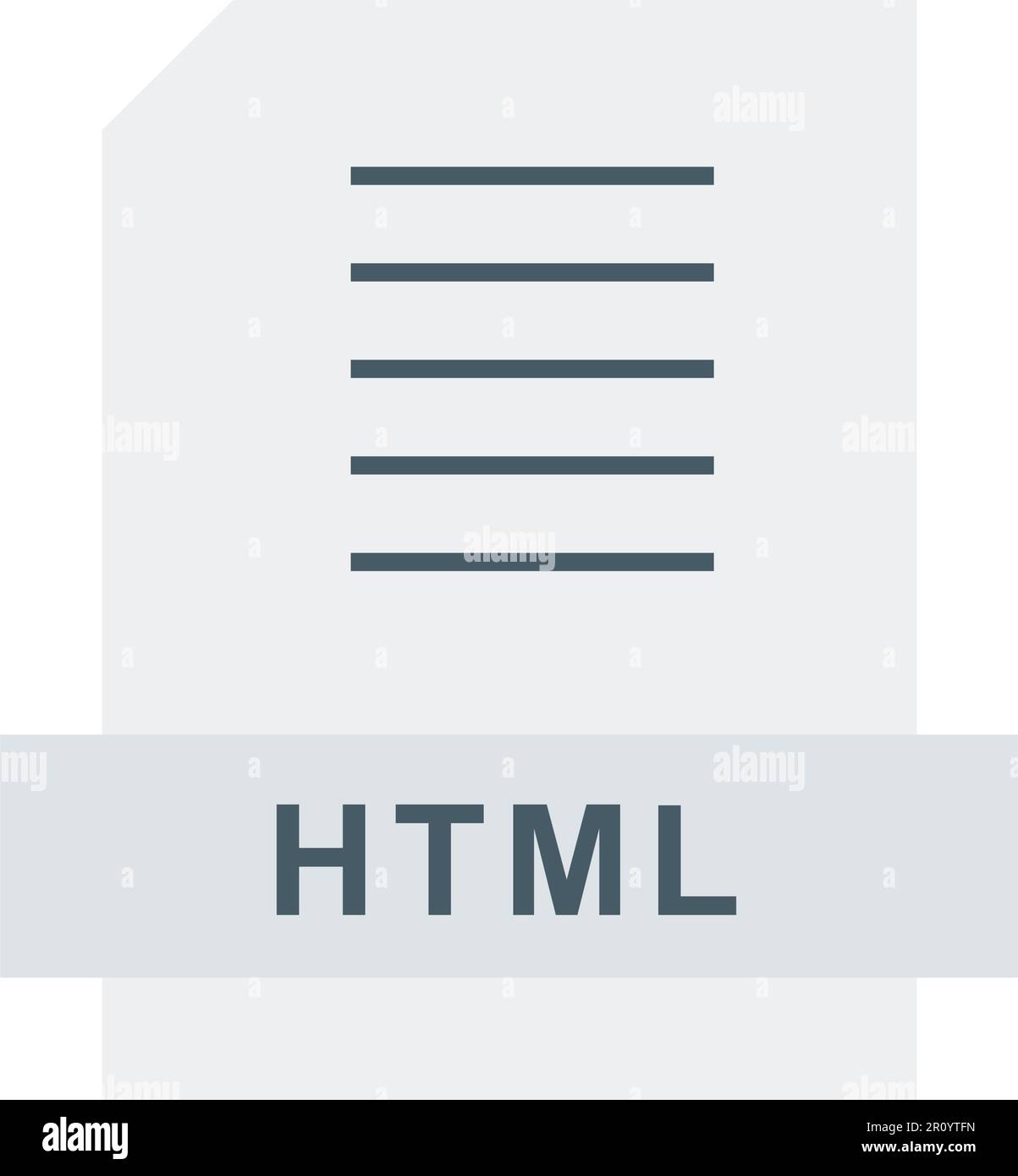 HTML icon vector image. Suitable for mobile apps, web apps and print media. Stock Vector