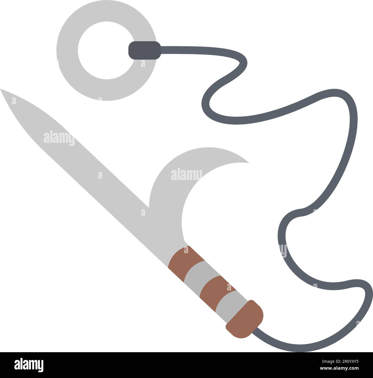 Kyoketsu Shoge icon vector image. Suitable for mobile apps, web apps ...