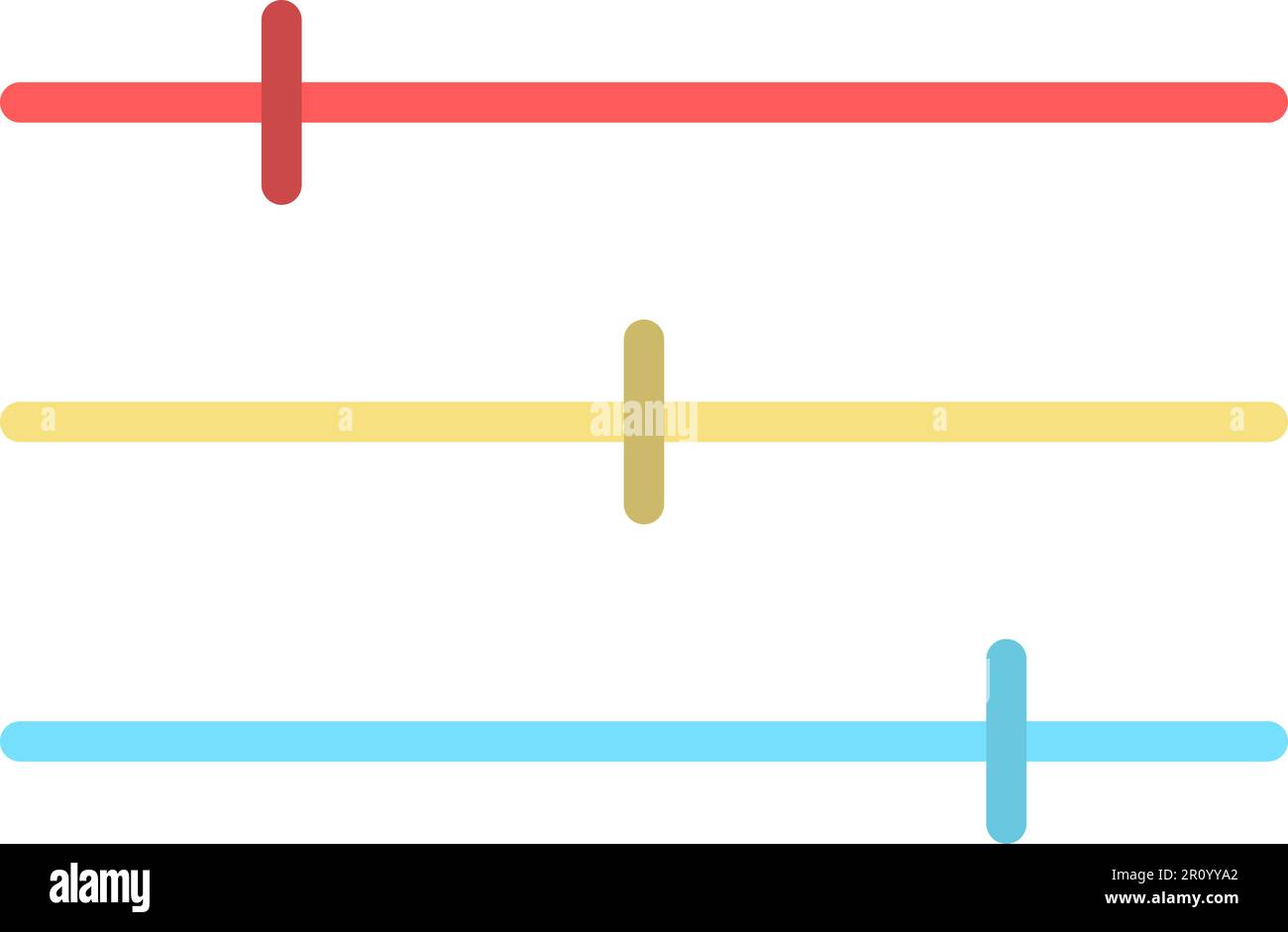 Level Slider icon vector image. Suitable for mobile apps, web apps and print media. Stock Vector