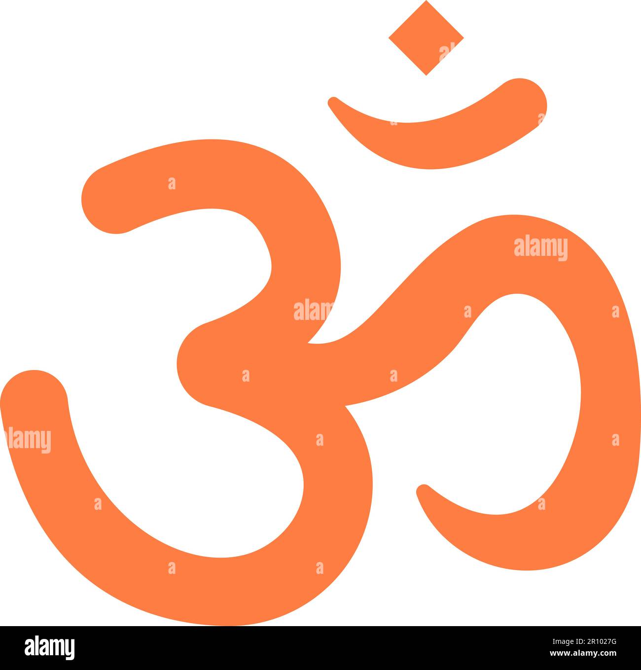 Om icon vector image. Suitable for mobile apps, web apps and print media. Stock Vector