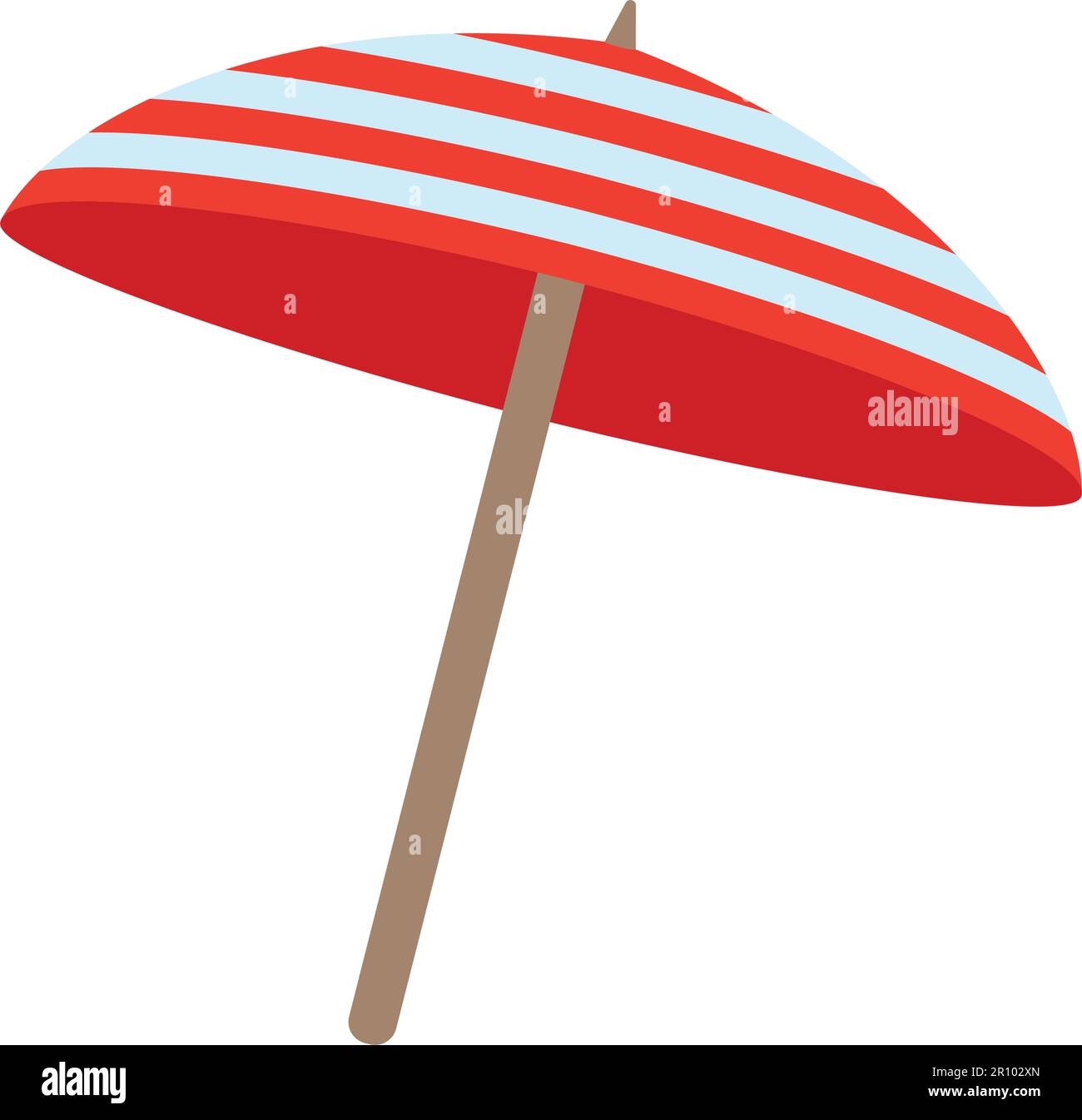 Parasol icon vector image. Suitable for mobile apps, web apps and print ...