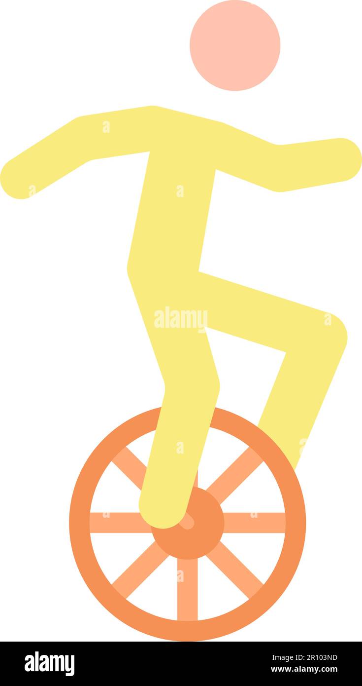 Performing at Circus icon vector image. Suitable for mobile apps, web apps and print media. Stock Vector
