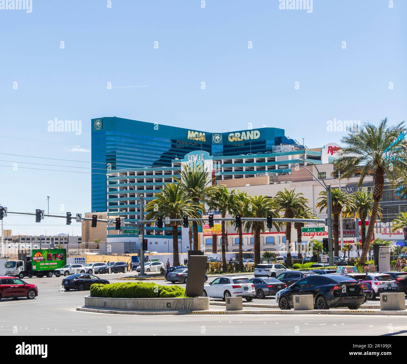 MGM Grand Casino and Resort in Las Vegas, Nevada. Stock Photo
