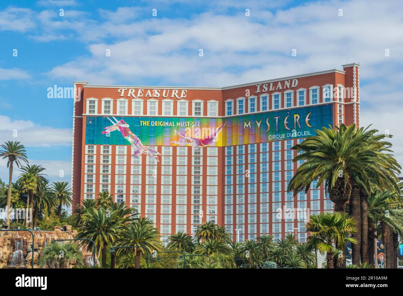Treasure Island Hotel, Resort, and Casino in Las Vegas, Nevada. Stock Photo