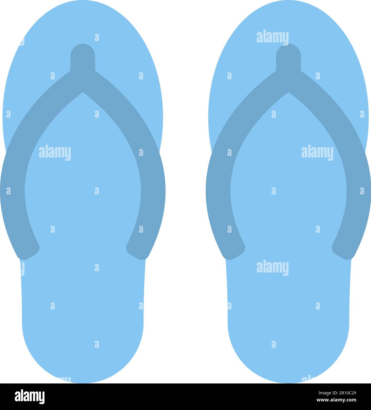 Slippers icon vector image. Suitable for mobile apps, web apps and print media. Stock Vector