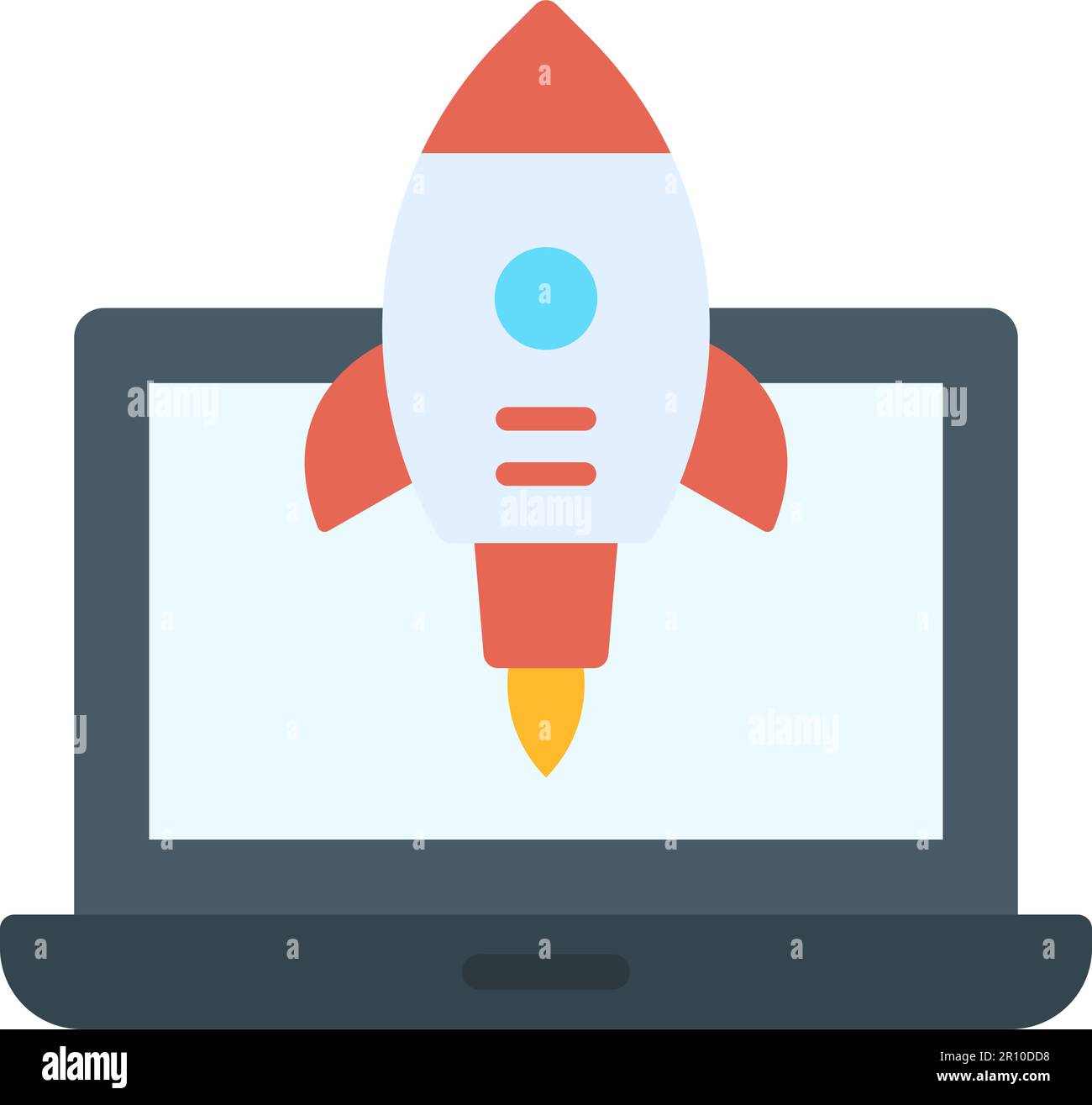 Startup icon vector image. Suitable for mobile apps, web apps and print media. Stock Vector