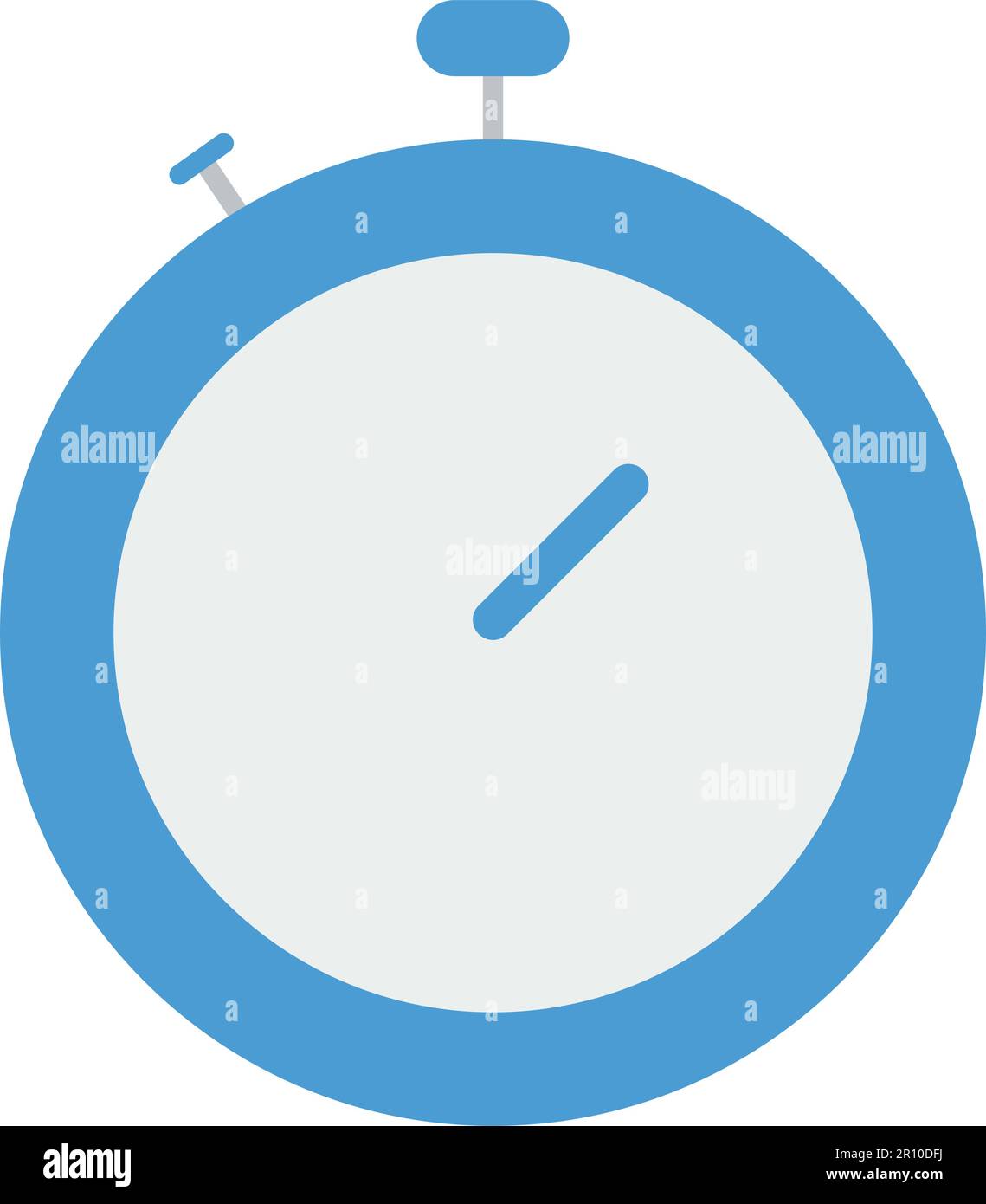 Stopwatch icon vector image. Suitable for mobile apps, web apps and print media. Stock Vector