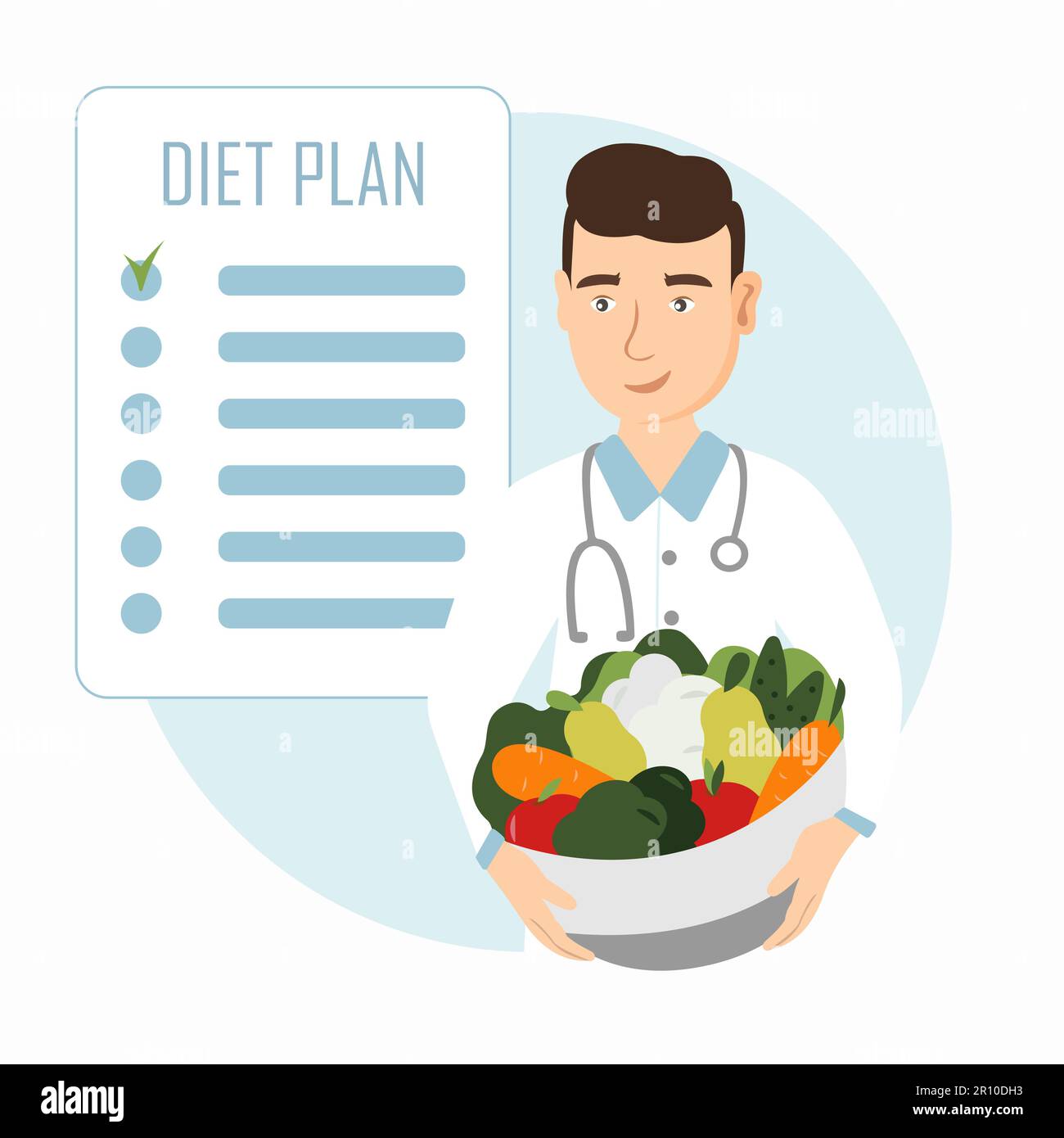 food balance diet menu poster Stock Vector Image & Art - Alamy