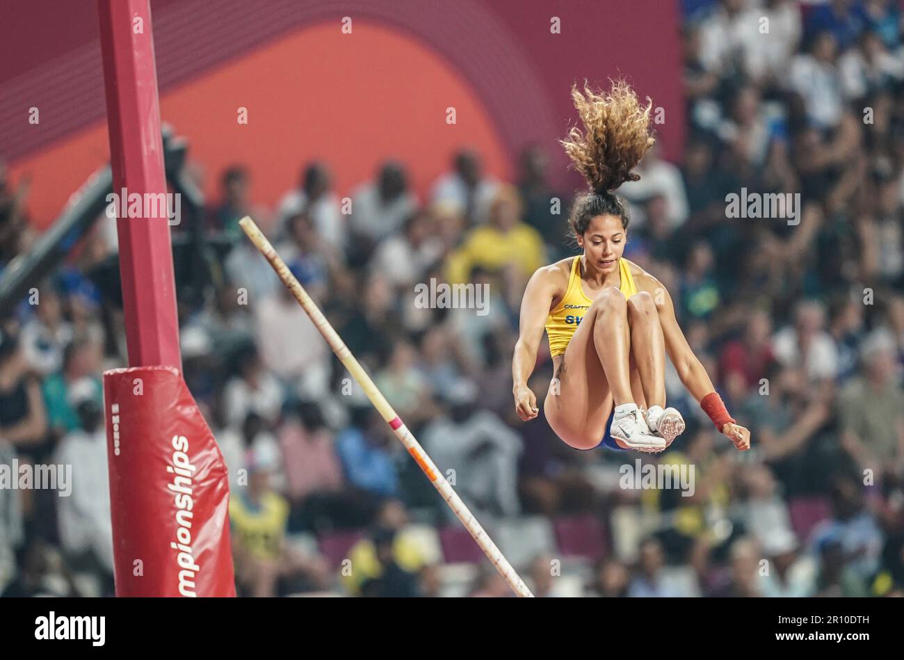 Angelica BENGTSSON Participating In The Pole Vault At The Doha 2019 