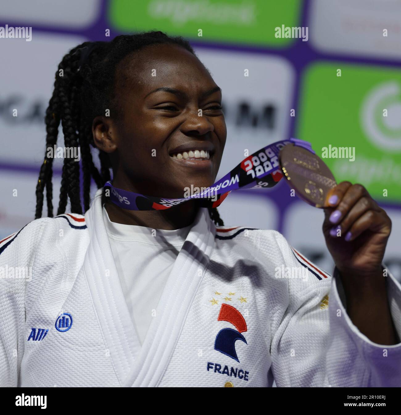Championnats d'Europe de judo à Montpellier : Clarisse Agbégnénou veut