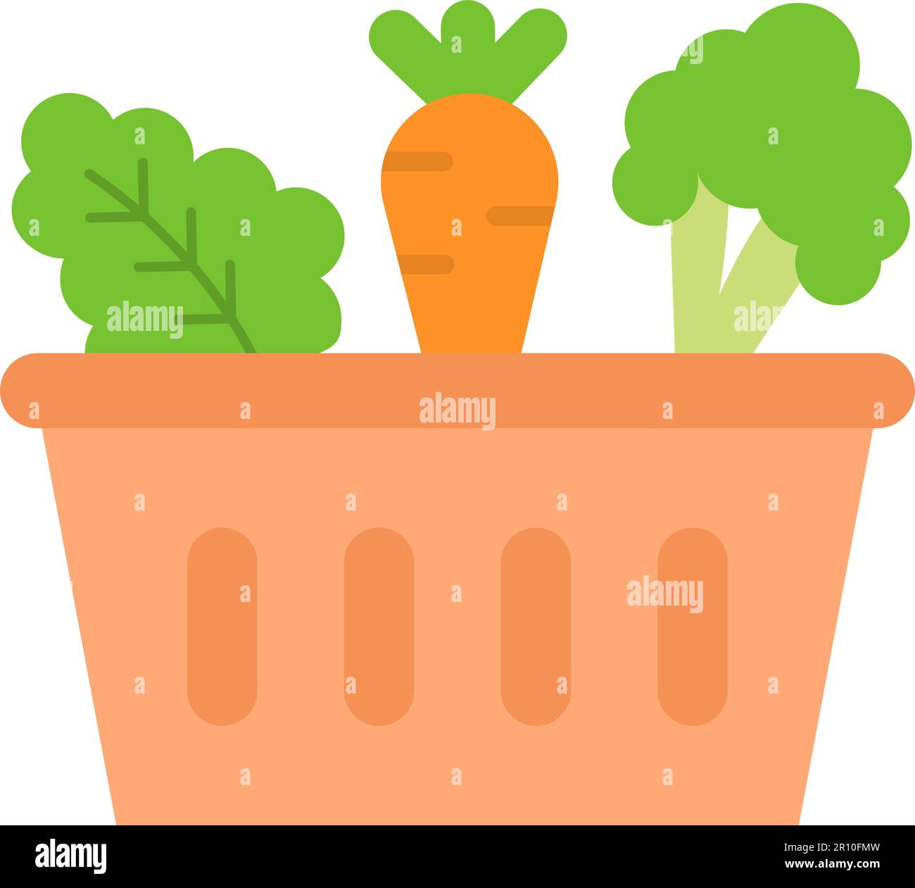 Vegetables icon vector image. Suitable for mobile apps, web apps and print media. Stock Vector