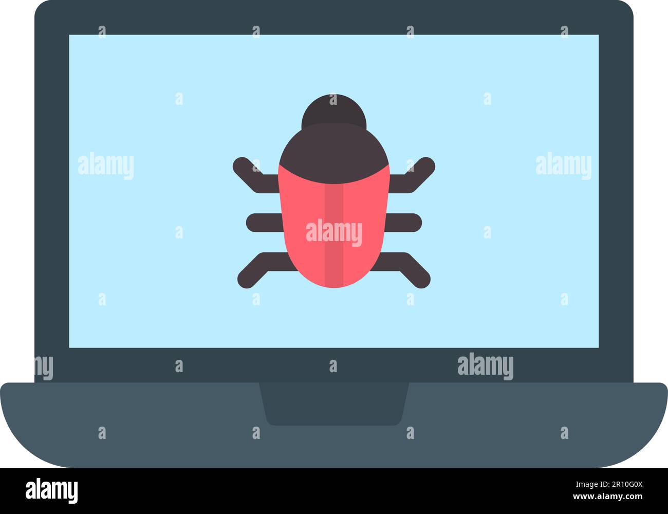 Virus icon vector image. Suitable for mobile apps, web apps and print ...
