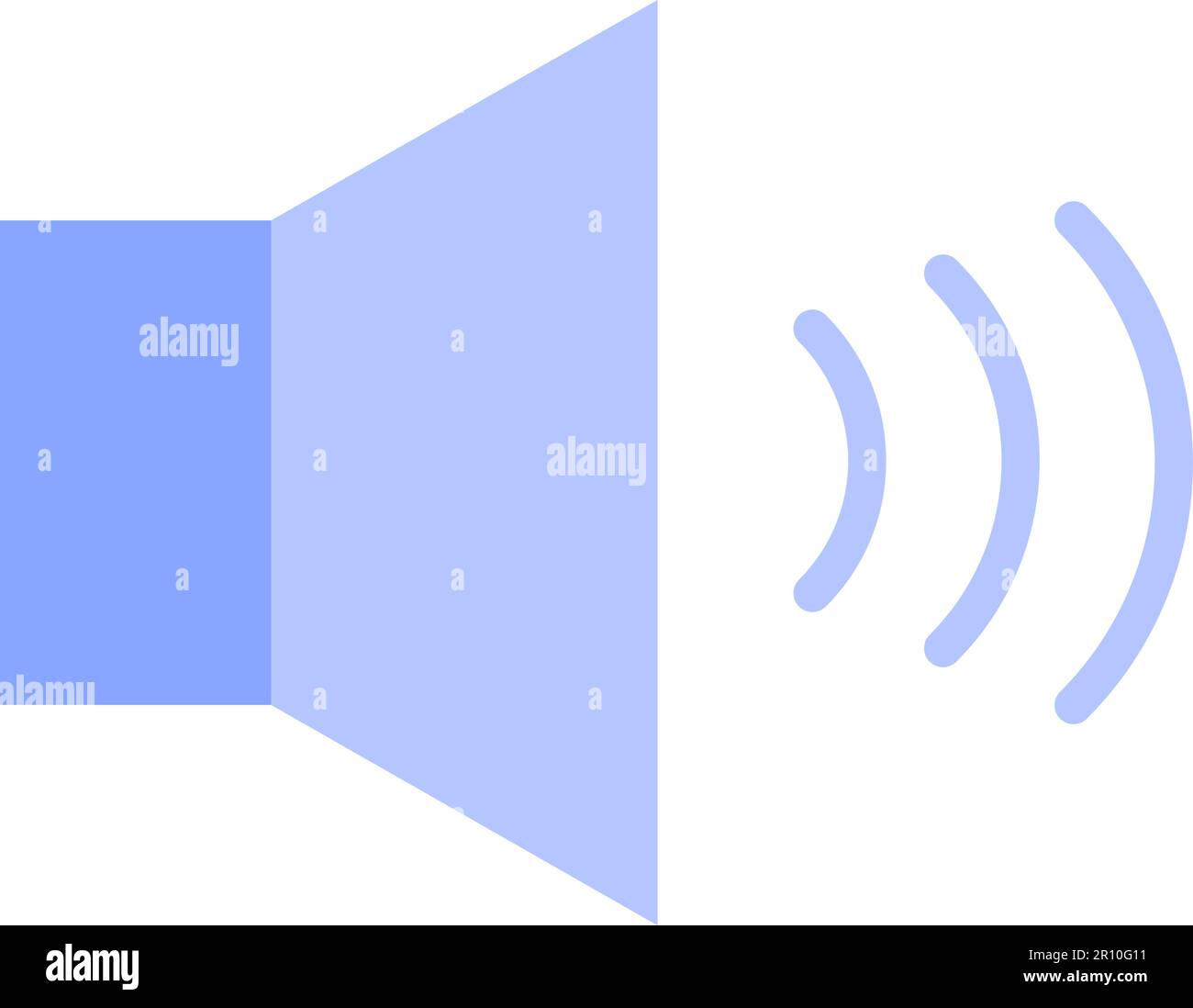 Volume icon vector image. Suitable for mobile apps, web apps and print media. Stock Vector