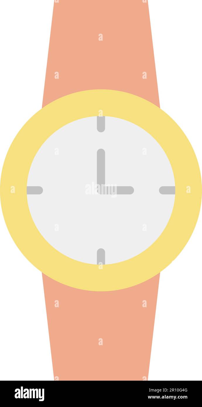 Watch icon vector image. Suitable for mobile apps, web apps and print media. Stock Vector