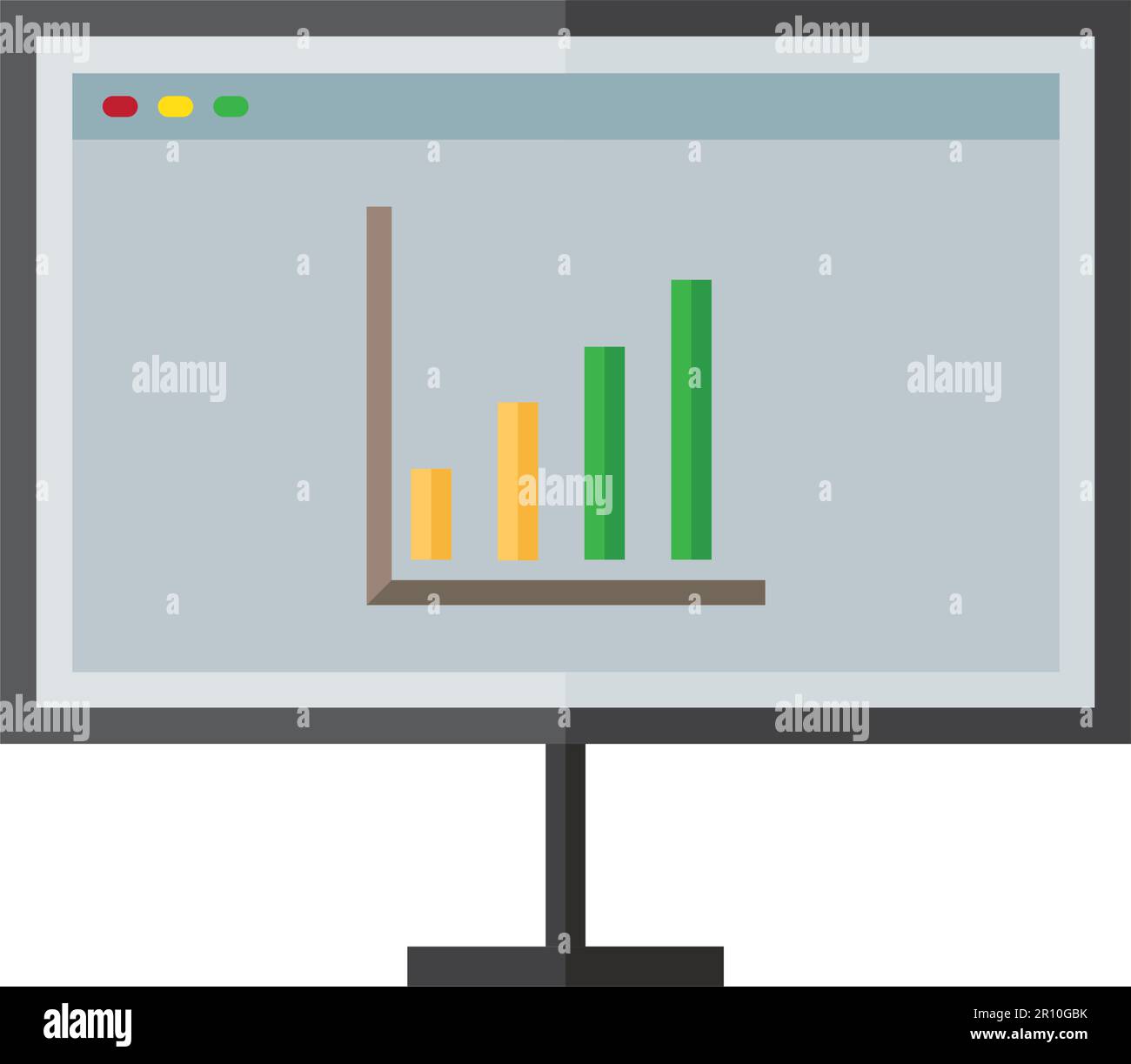Web Analysis icon vector image. Suitable for mobile apps, web apps and print media. Stock Vector