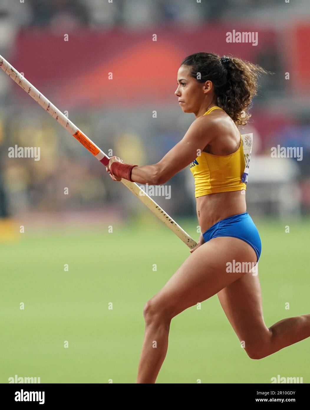 Angelica BENGTSSON Participating In The Pole Vault At The Doha 2019 