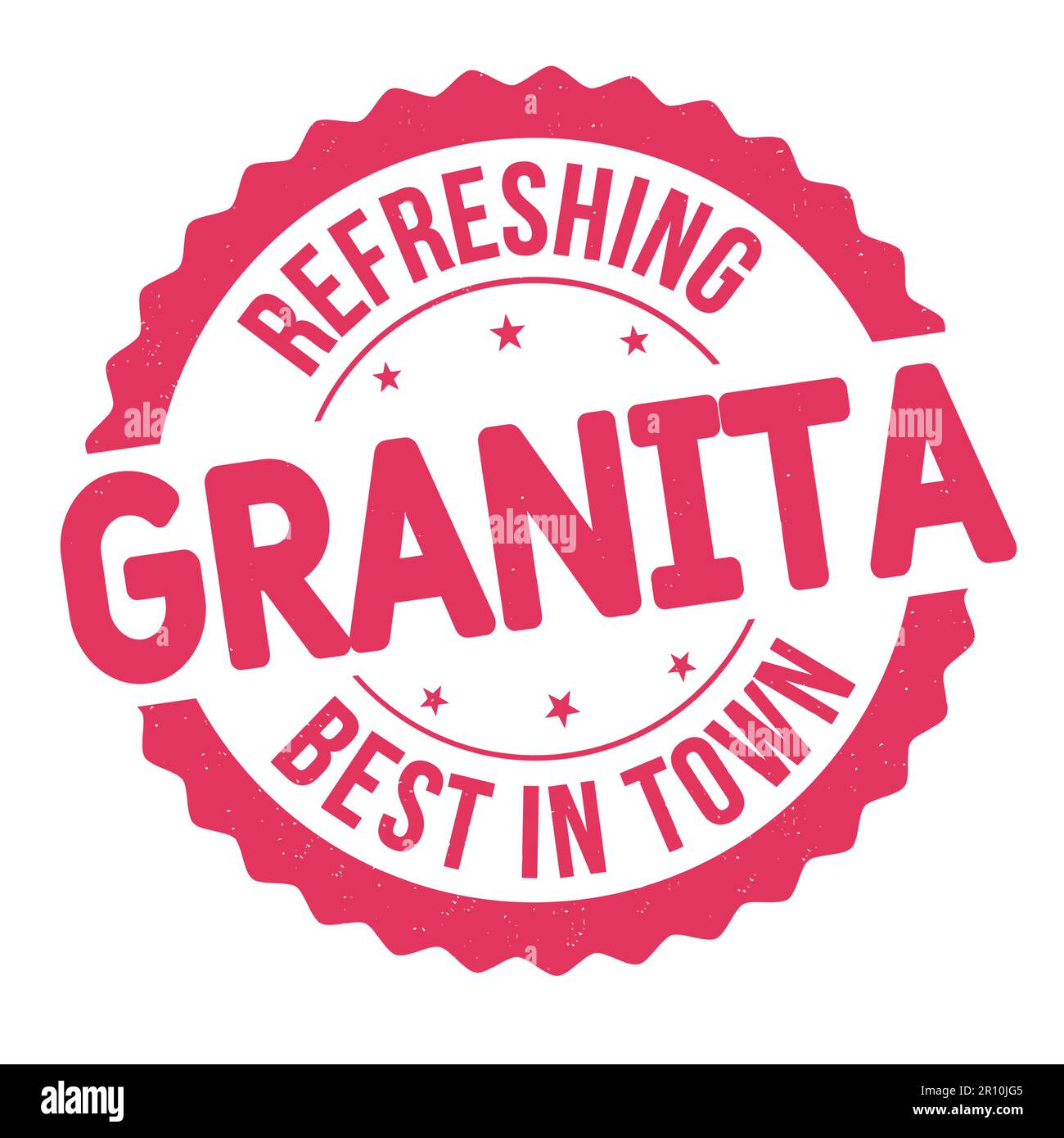 Granita grunge rubber stamp on white background, vector illustration ...
