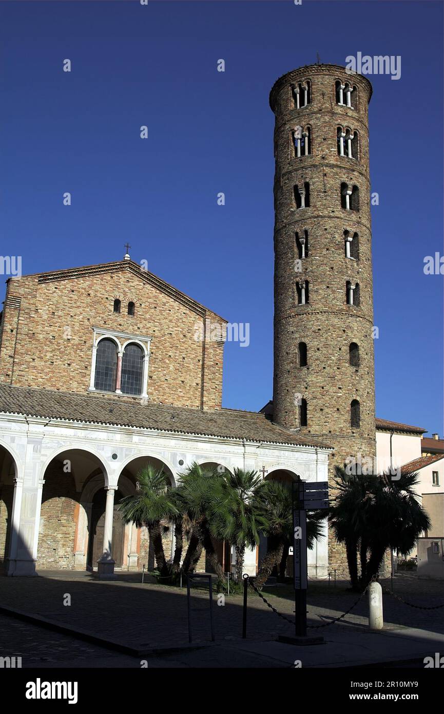 Ravenna, Rawenna, Italia, Italy, Italien; Basilica di Sant'Apollinare Nuovo; Basilica of Sant'Apollinare Nuovo Stock Photo