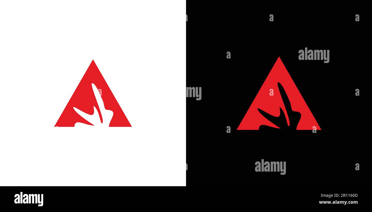 Modern and attractive fire logo design Stock Vector
