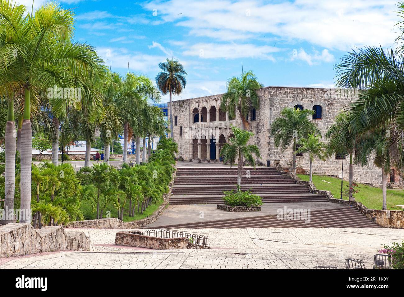 Columbus Palace, Las Americas, America, Caribbean, Casa Colon, historic
