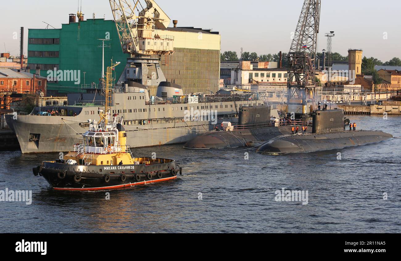 Russian navy attack submarines Improved Kilo class Project 636.3 ...