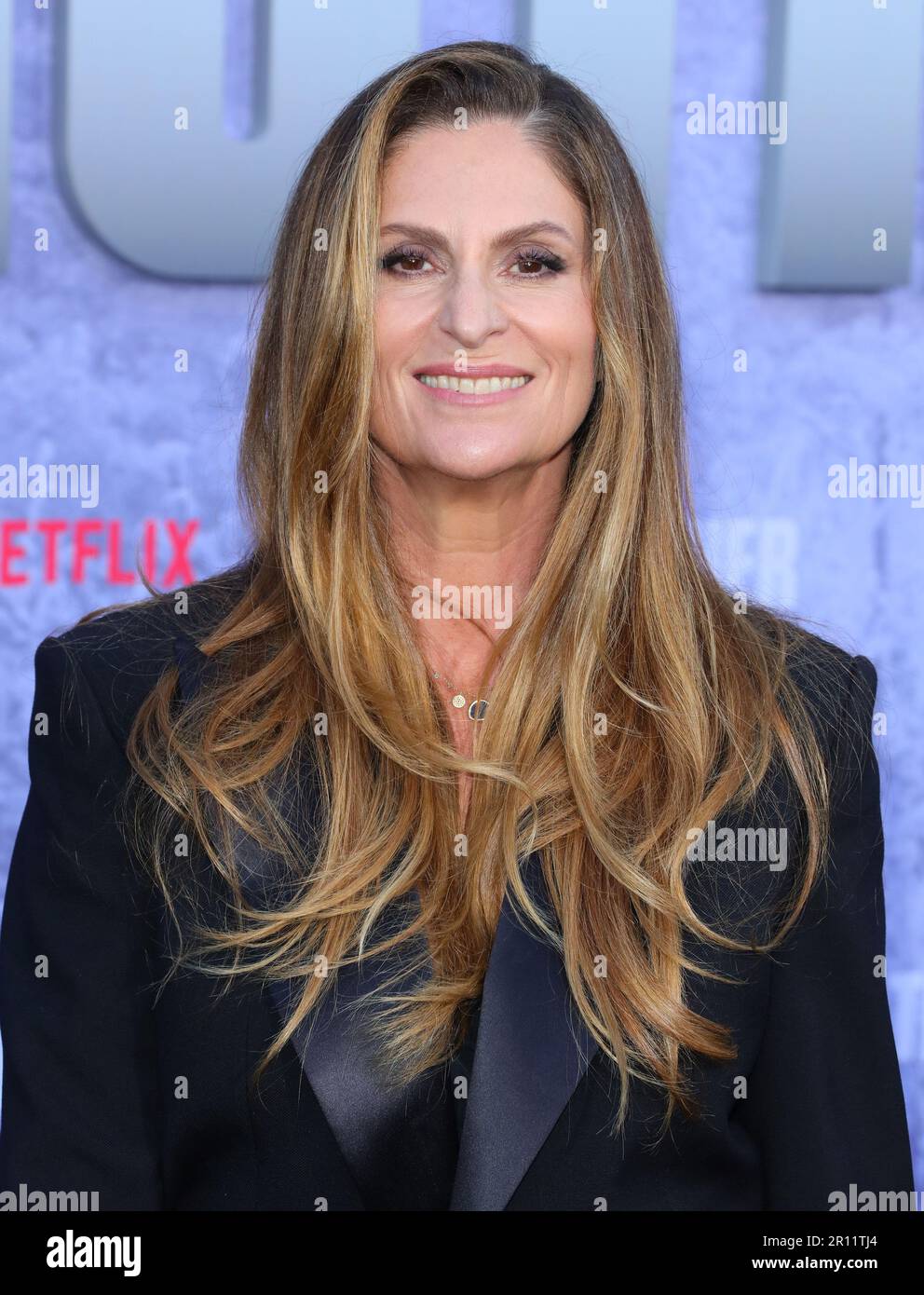 USA. 10th May, 2023. Niki Caro arrives at The Mother Premiere held at The  Westwood Regency Village in, CA on Wednesday, May 10, 2023 . (Photo By Juan  Pablo Rico/Sipa USA) Credit: