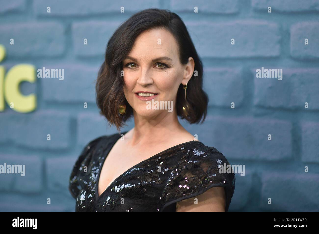 Carla Gallo arrives at the premiere of "Platonic" on Wednesday, May 10