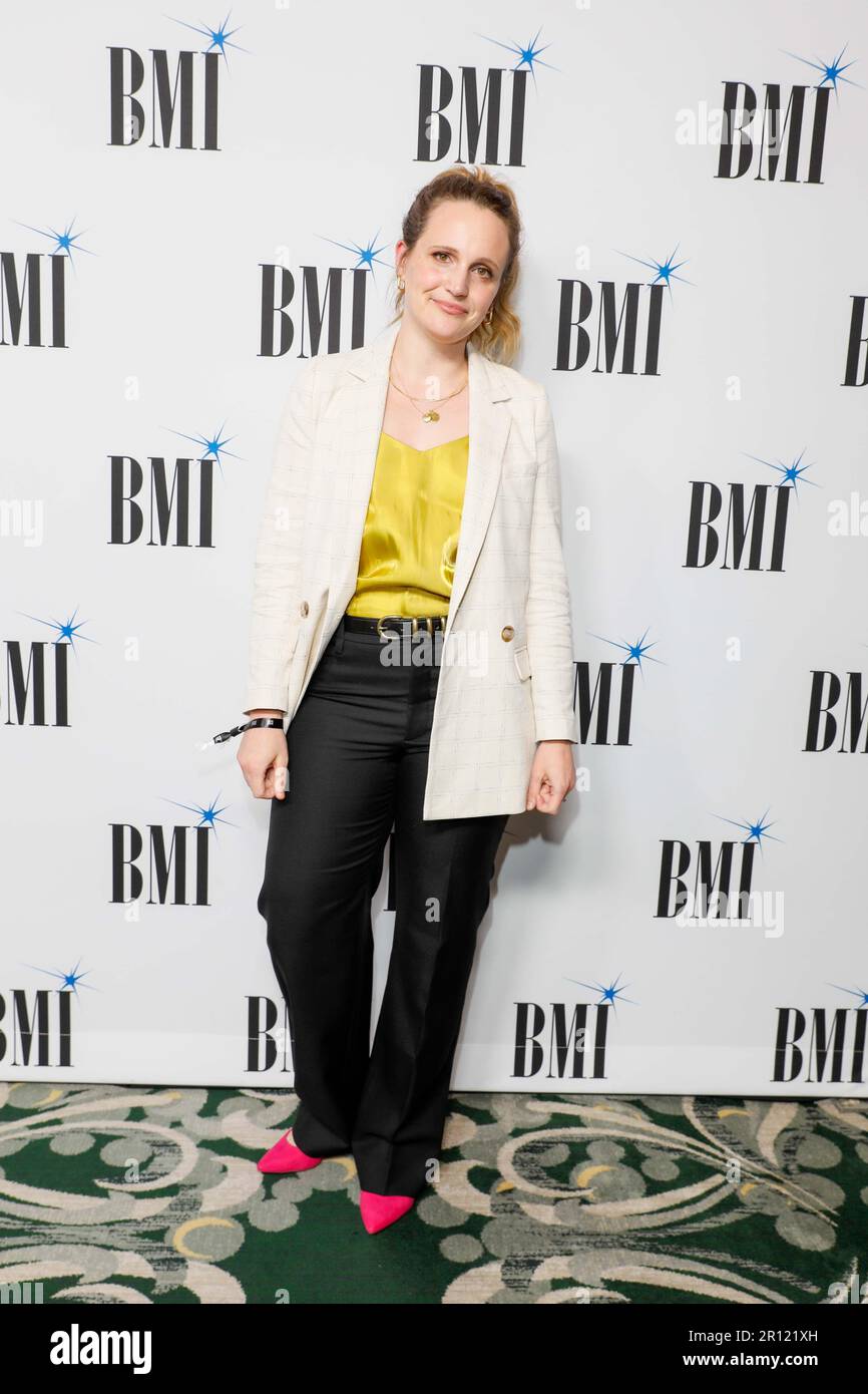 May 10, 2023, BEVERLY HILLS, CALIFORNIA, USA: ARIEL MARX arrives on the red carpet for the BMI Film, TV, Visual Media Awards at the Beverly Wilshire Four Seasons Hotel in Beverly Hills, California on May 10, 2023. (Credit Image: © Clutch Pockets Wambli/ZUMA Press Wire) EDITORIAL USAGE ONLY! Not for Commercial USAGE! Stock Photo