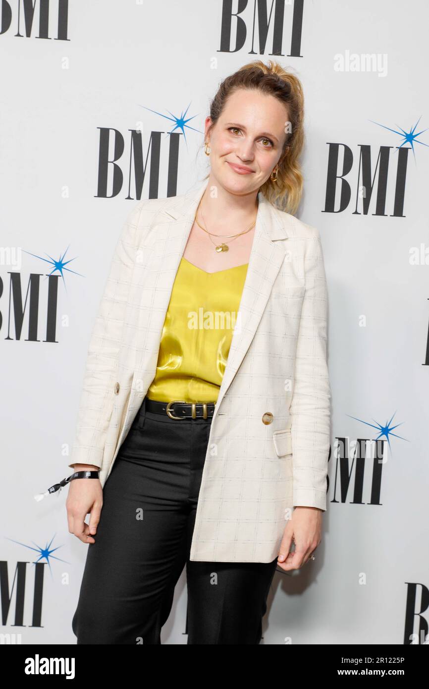 May 10, 2023, BEVERLY HILLS, CALIFORNIA, USA: ARIEL MARX arrives on the red carpet for the BMI Film, TV, Visual Media Awards at the Beverly Wilshire Four Seasons Hotel in Beverly Hills, California on May 10, 2023. (Credit Image: © Clutch Pockets Wambli/ZUMA Press Wire) EDITORIAL USAGE ONLY! Not for Commercial USAGE! Stock Photo